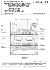 Kenwood RXD-700 Service Manual