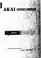 Akai EA-M7 Service Manual