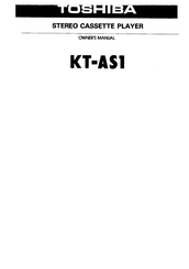 Toshiba KT-AS1 Owner's Manual