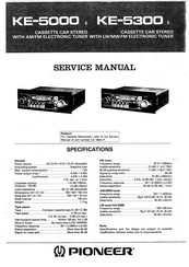 Pioneer KE-5300E Service Manual