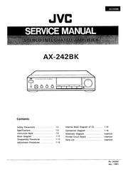 JVC AX-242BK Service Manual