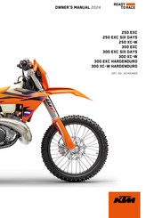 KTM 250 EXC SIX DAYS 2024 Owner's Manual