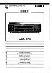 Philips CDC875 Manual