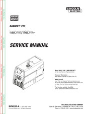 Lincoln Electric RANGER 225 Service Manual