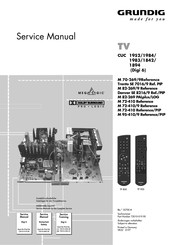 Grundig CUC 1952 Service Manual