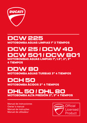 Ducati DCW 801 Owner's Manual