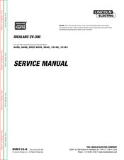 Lincoln Electric 10181 Service Manual
