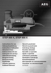 AEG STEP 900 X Instructions For Use Manual