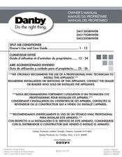 Danby DAS220GBHWDB Owner's Manual