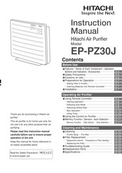 Hitachi EP-PZ30J Instruction Manual