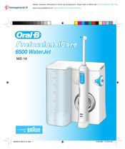 Braun Oral-B ProfessionalCare 6500 WaterJet Center Manual