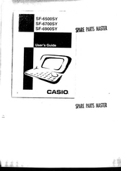 Casio SF-6700SY User Manual