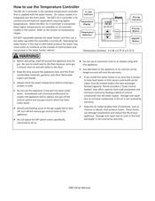 Rinnai REU-KBD2934FFUD-US How To Use Manual