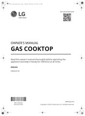 LG CBGD2414S Owner's Manual