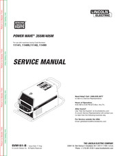Lincoln Electric 11489 Service Manual