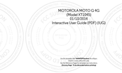 Motorola MOTO G 4G User Manual