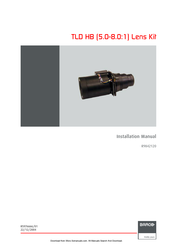 Barco R9842120 Installation Manual