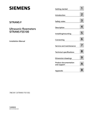 Siemens SITRANS FSS100 Installation Manual
