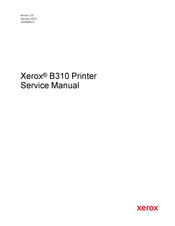 Xerox B310 Service Manual