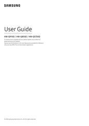 Samsung HW-Q910D User Manual