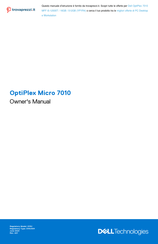 Dell OptiPlex Micro 7010 Owner's Manual