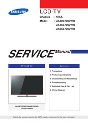 Samsung UA40B7000WR Service Manual
