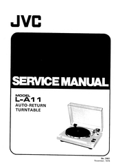 JVC L-A11 Service Manual