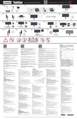 Lenovo ThinkVision T34w-30 Manual
