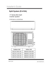 Trane 17 Series Installer's Manual