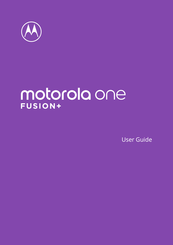 Motorola One Fusion+ User Manual