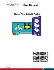 Planar Simplicity M Series User Manual