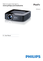 Philips PicoPix PPX3614TV/EU User Manual