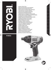 Ryobi R18ID2 Original Instructions Manual