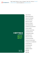 Hanns.G HP195 User Manual