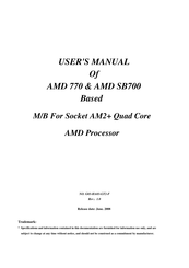 AMD 770 User Manual