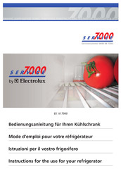Electrolux EK 10 7000 Instructions For The Use