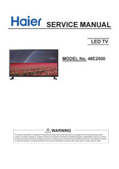 Haier 48E2500 Service Manual