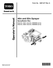 Toro SprayMaster Max Operator's Manual