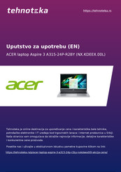 Acer A315-43 User Manual