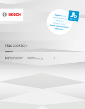 Bosch NGM5453UC Use And Care Manual