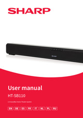 Sharp HT-SB110 User Manual