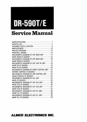 Alinco DR-590T Service Manual