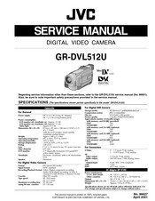JVC GR-DVL512U Service Manual