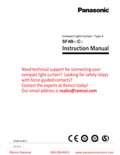Panasonic SF4B-H88CA-J05 Instruction Manual