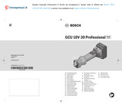 Bosch GCU18V-30 Instructions Manual