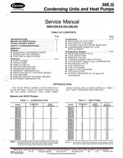 Carrier 38EH018 Service Manual