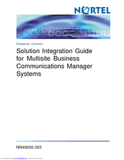 Nortel BCM200 Integration Manual