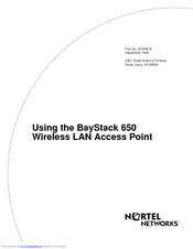 Nortel BayStack 650 User Manual