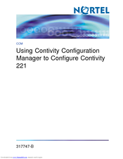 Nortel Contivity 221 Configuration Manual