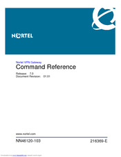 Nortel 3070 Command Reference Manual